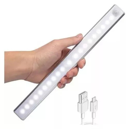 Luz Led Barra con Sensor Movimiento 30cm