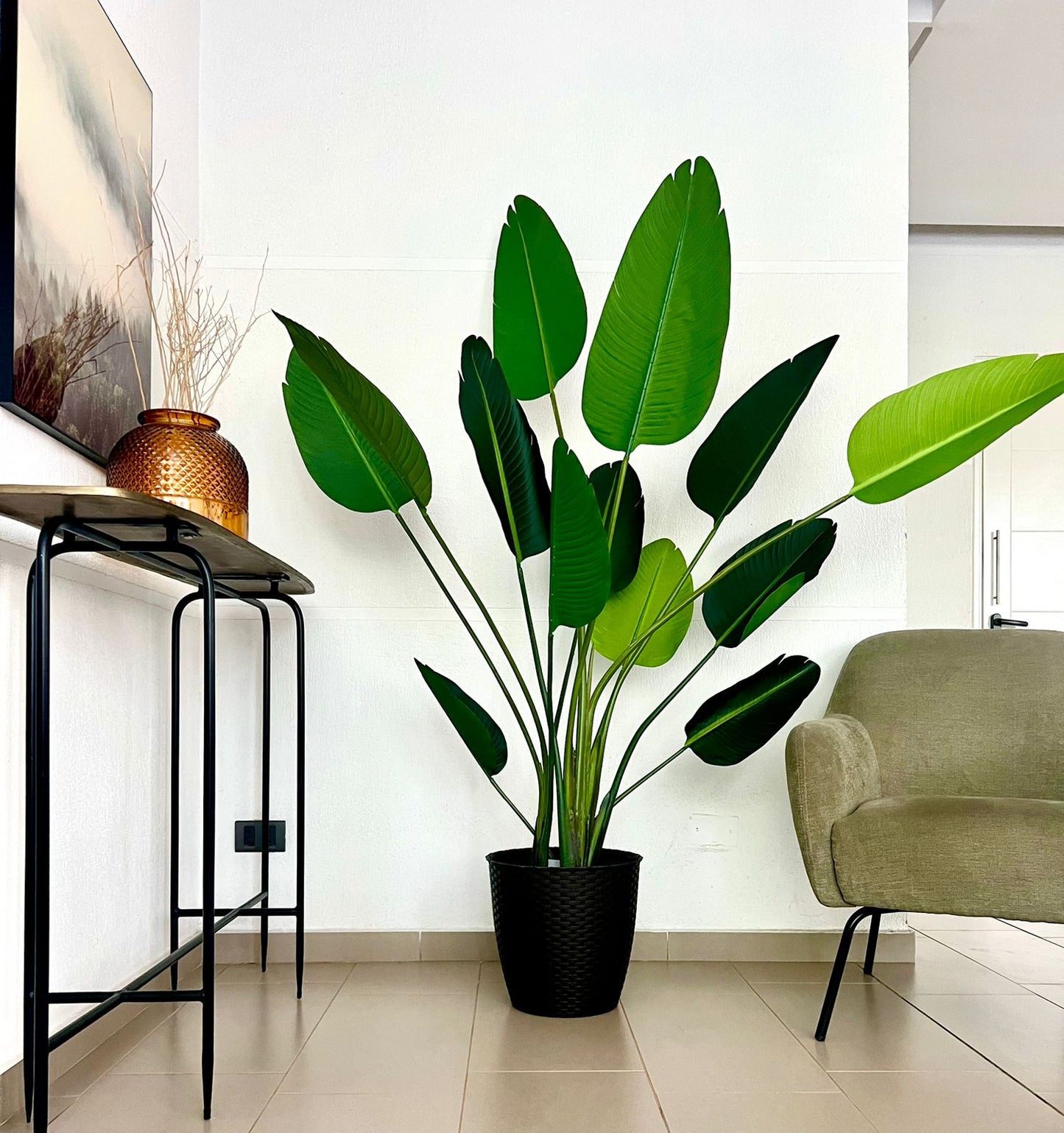 Planta Artificial Ave del Paraíso 180 cms